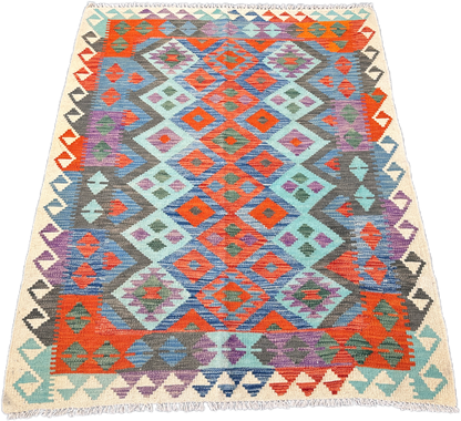 Chobi Kilim Rug - 178 cm x 124 cm
