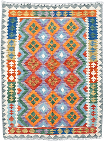Chobi Kilim Rug - 176 cm x 130 cm
