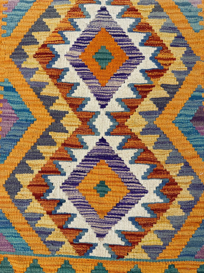 Chobi Kilim Rug - 81 cm x 60 cm