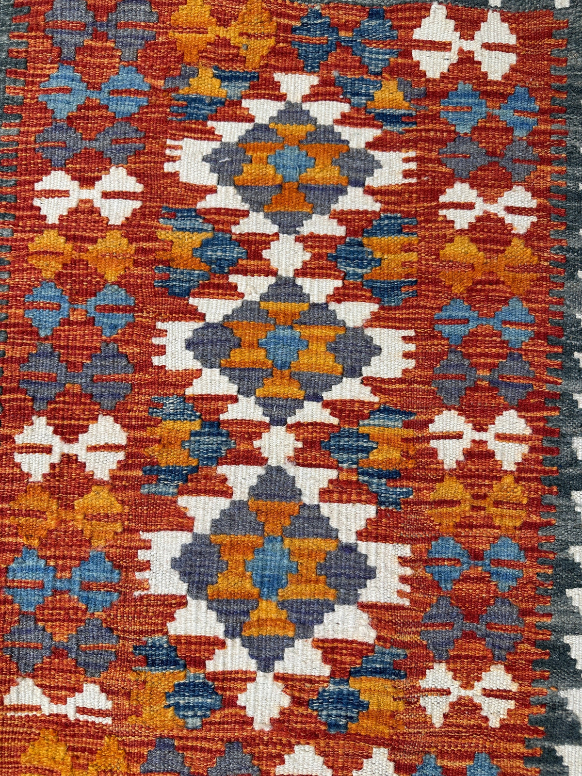 Chobi Kilim Rug - 83 cm x 58 cm