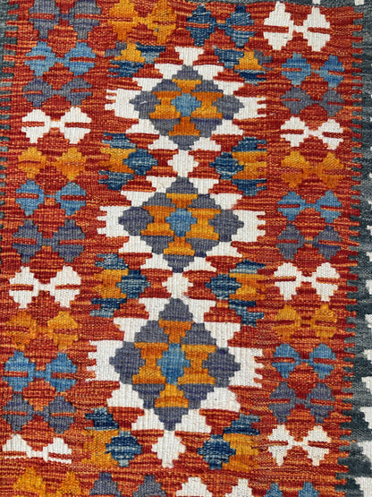 Chobi Kilim Rug - 83 cm x 58 cm