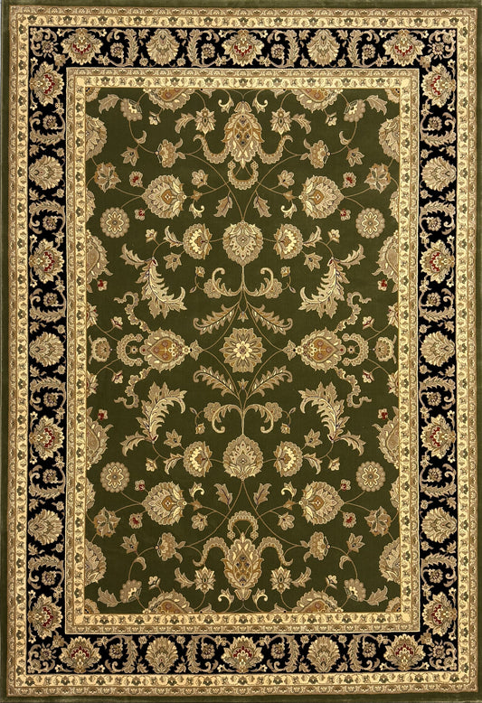 Julian Green Floral Rug