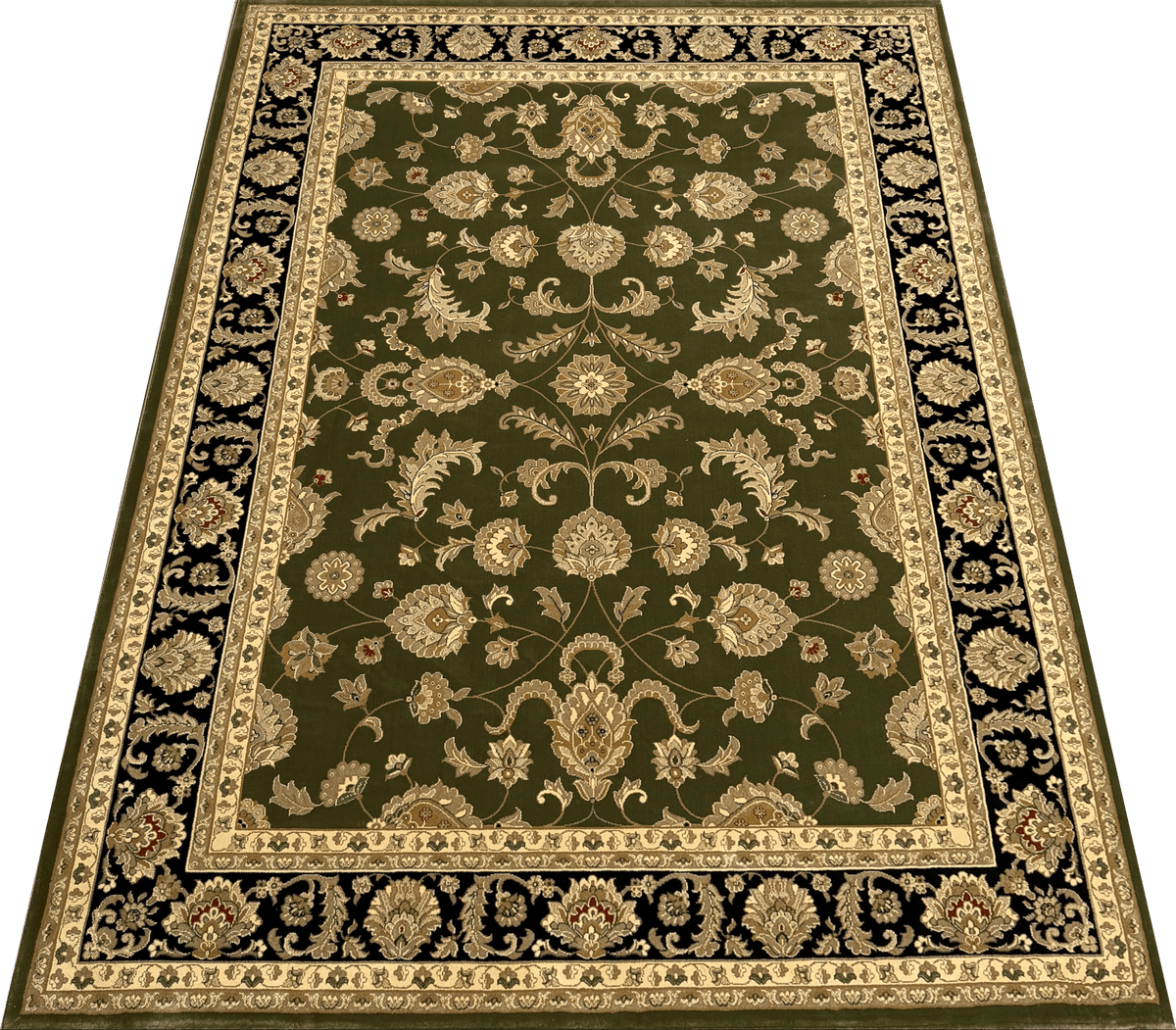 Julian Green Floral Rug