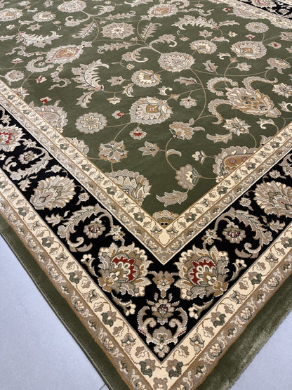 Julian Green Floral Rug