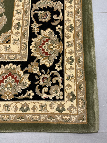 Julian Green Floral Rug