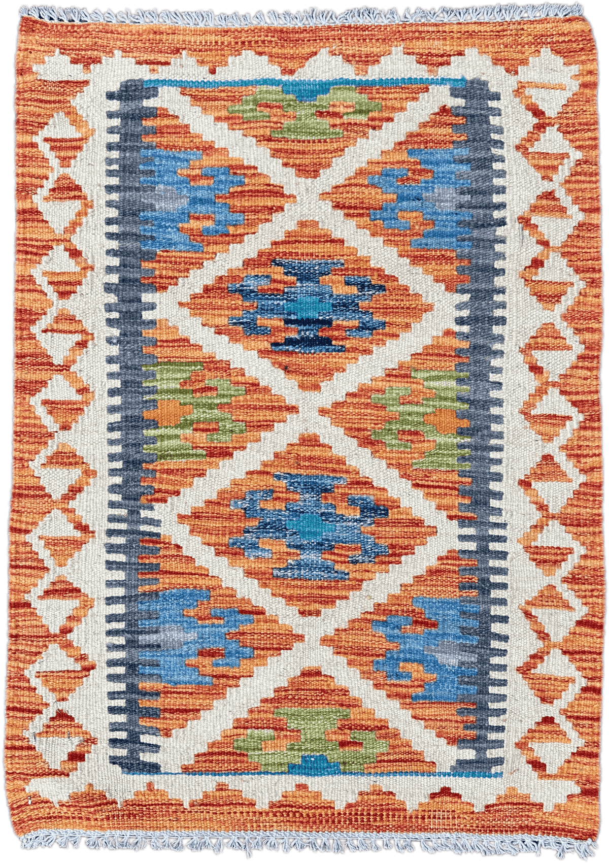 Chobi Kilim Rug - 85 cm x 60 cm