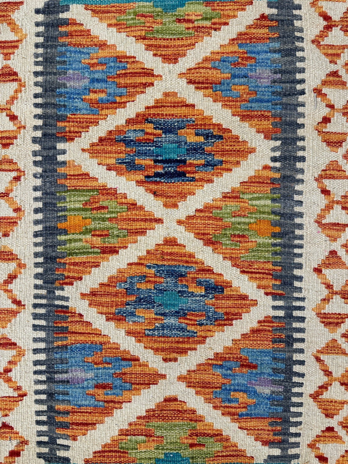 Chobi Kilim Rug - 85 cm x 60 cm