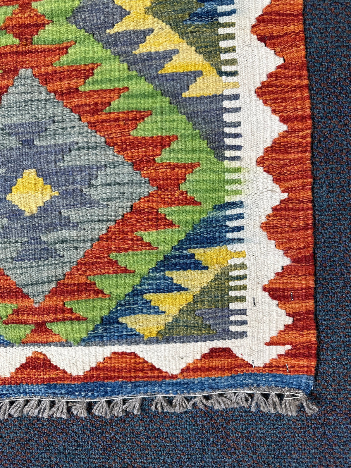 Chobi Kilim Rug - 89 cm x 61 cm