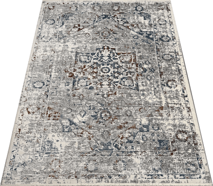 Bohemian Paradise Classic Vintage Grey Multi Rug
