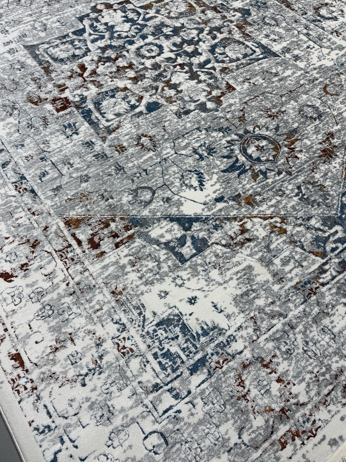 Bohemian Paradise Classic Vintage Grey Multi Rug