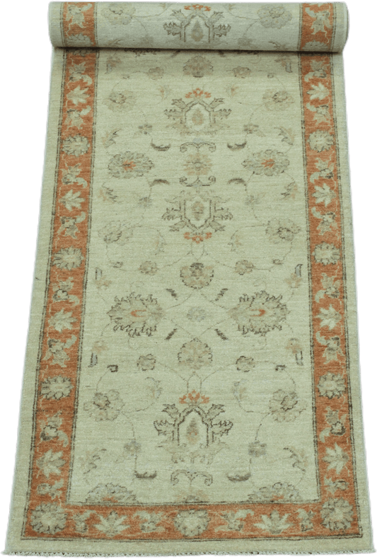 Chobi Rug - 297 cm x 85 cm
