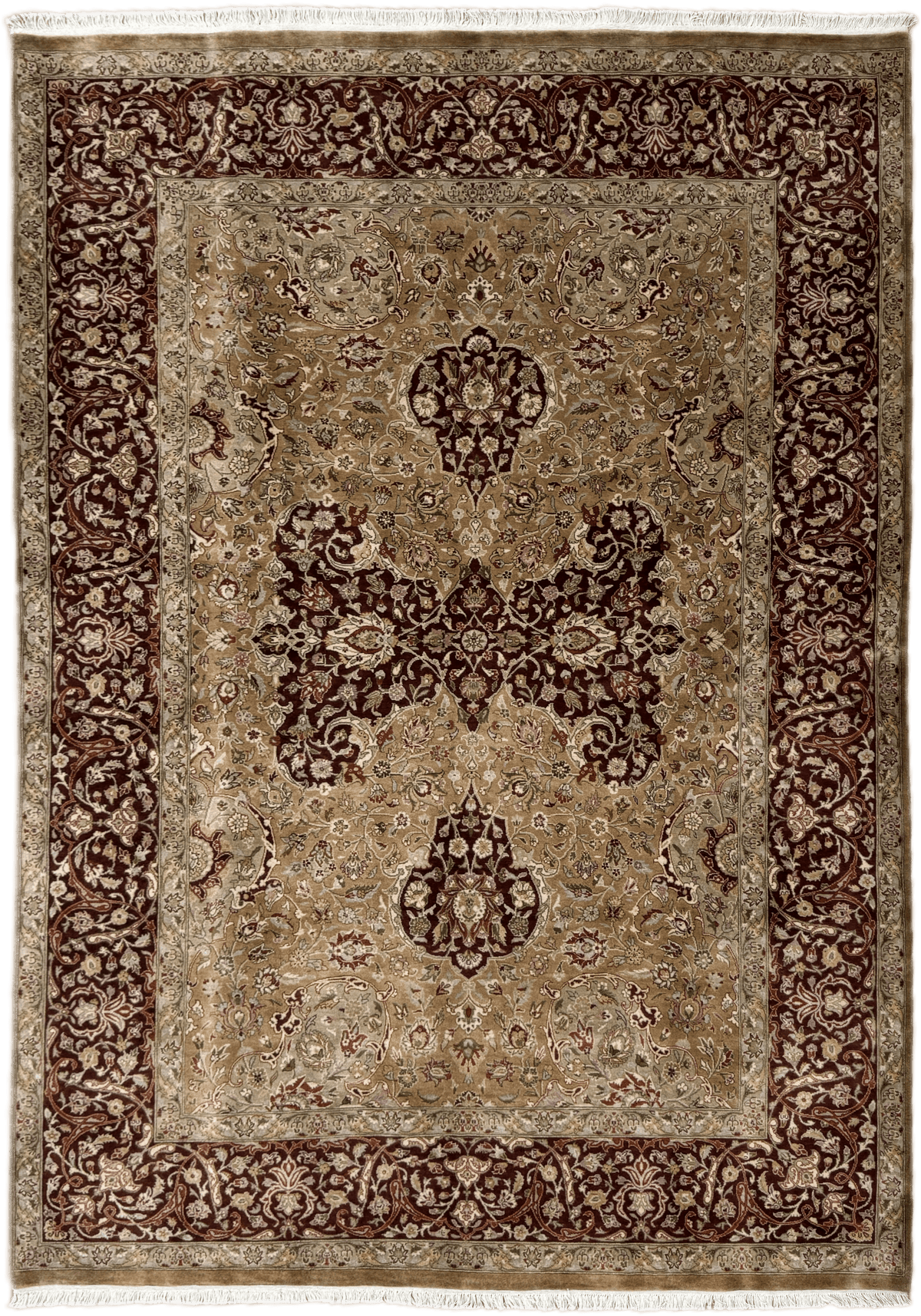 Kashmiri Rug - 263 cm x 184 cm