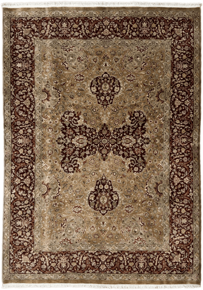 Kashmiri Rug - 263 cm x 184 cm