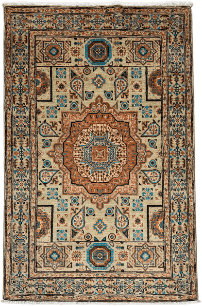 Mamluk Rug - 151 cm x 100 cm