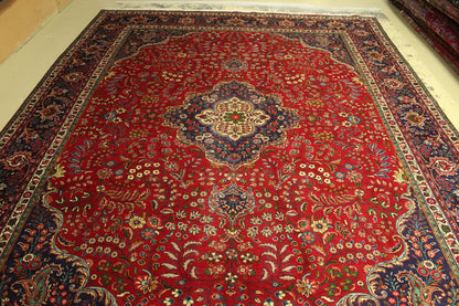 Vintage Tabriz Rug - 390 cm x 302 cm