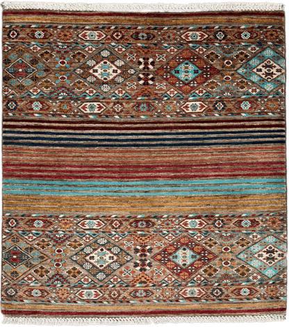 Khurjeen Rug - 119 cm x 105 cm