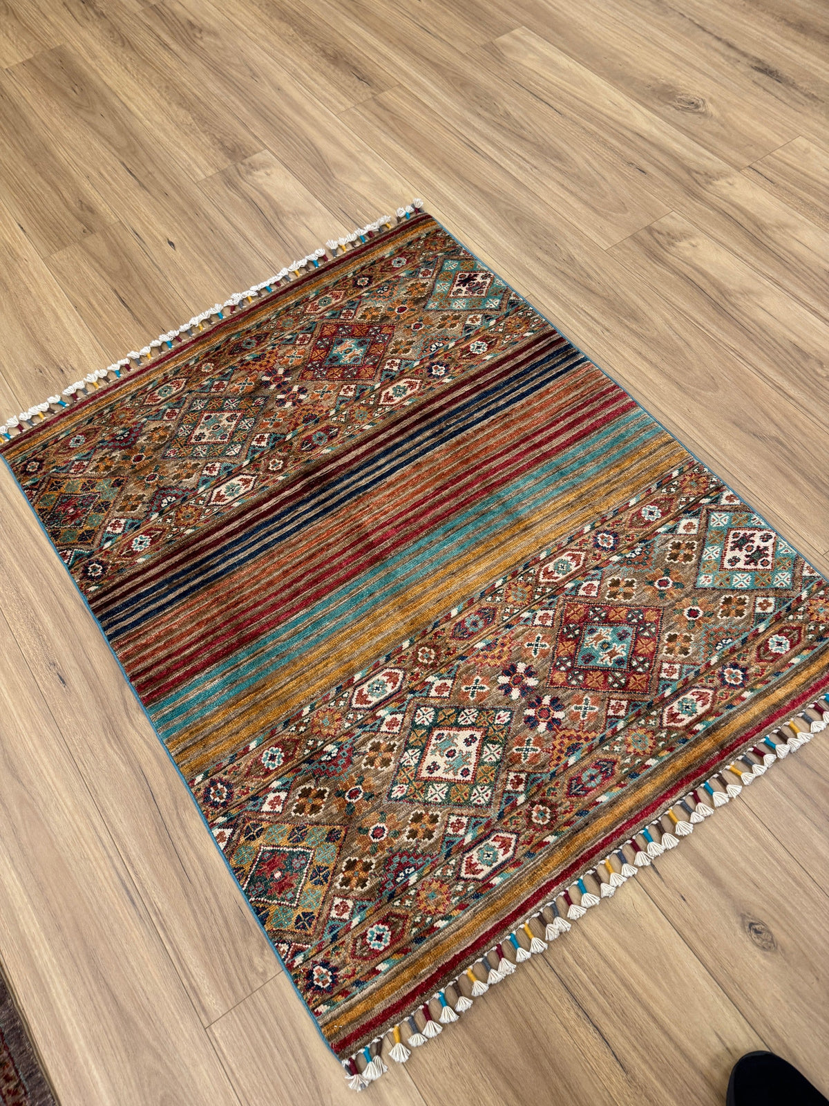 Khurjeen Rug - 123 cm x 102 cm