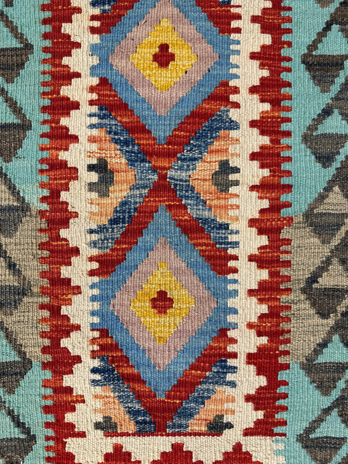 Chobi Kilim Rug - 96 cm x 56 cm