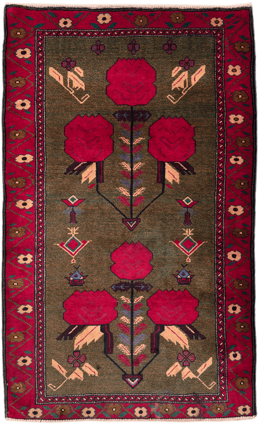Baluchi Rug - 152 cm x 93 cm