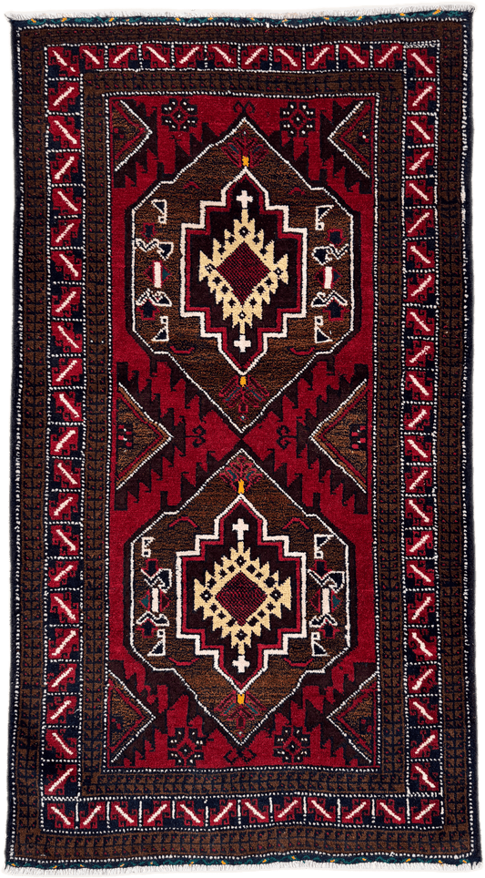 Baluchi Rug - 159 cm x 88 cm