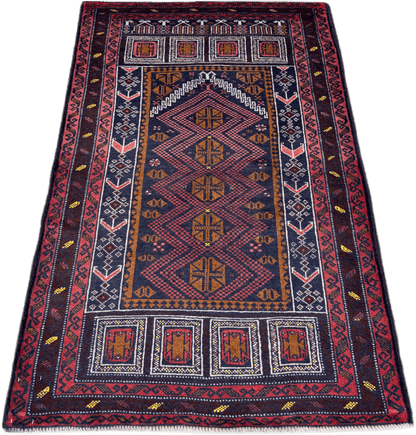 Baluchi Rug - 152 cm x 89 cm