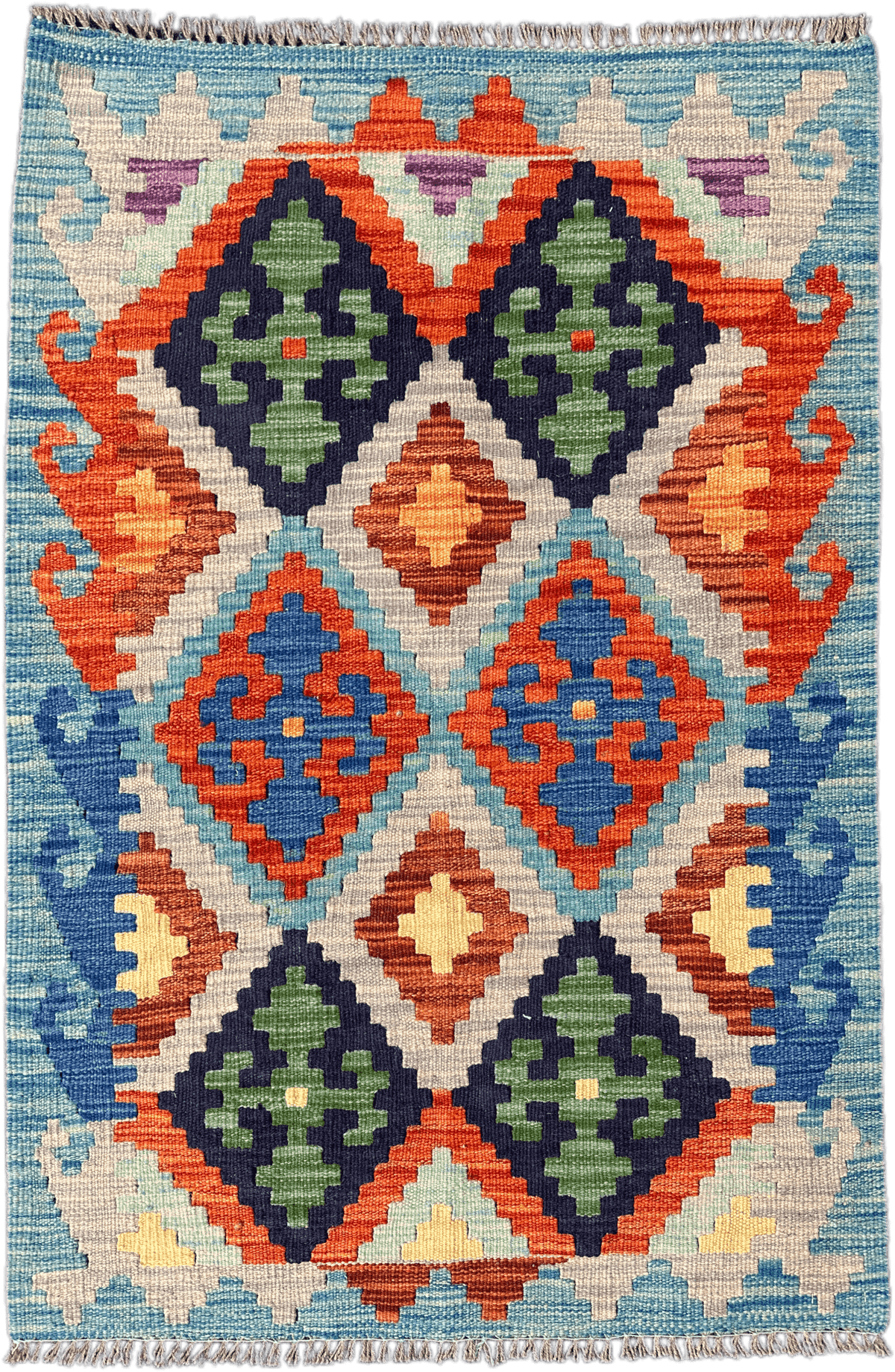 Chobi Kilim Rug - 116 cm x 80 cm
