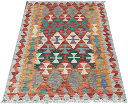 Chobi Kilim Rug - 118 cm x 77 cm