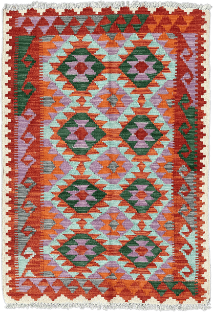 Chobi Kilim Rug - 120 cm x 85 cm