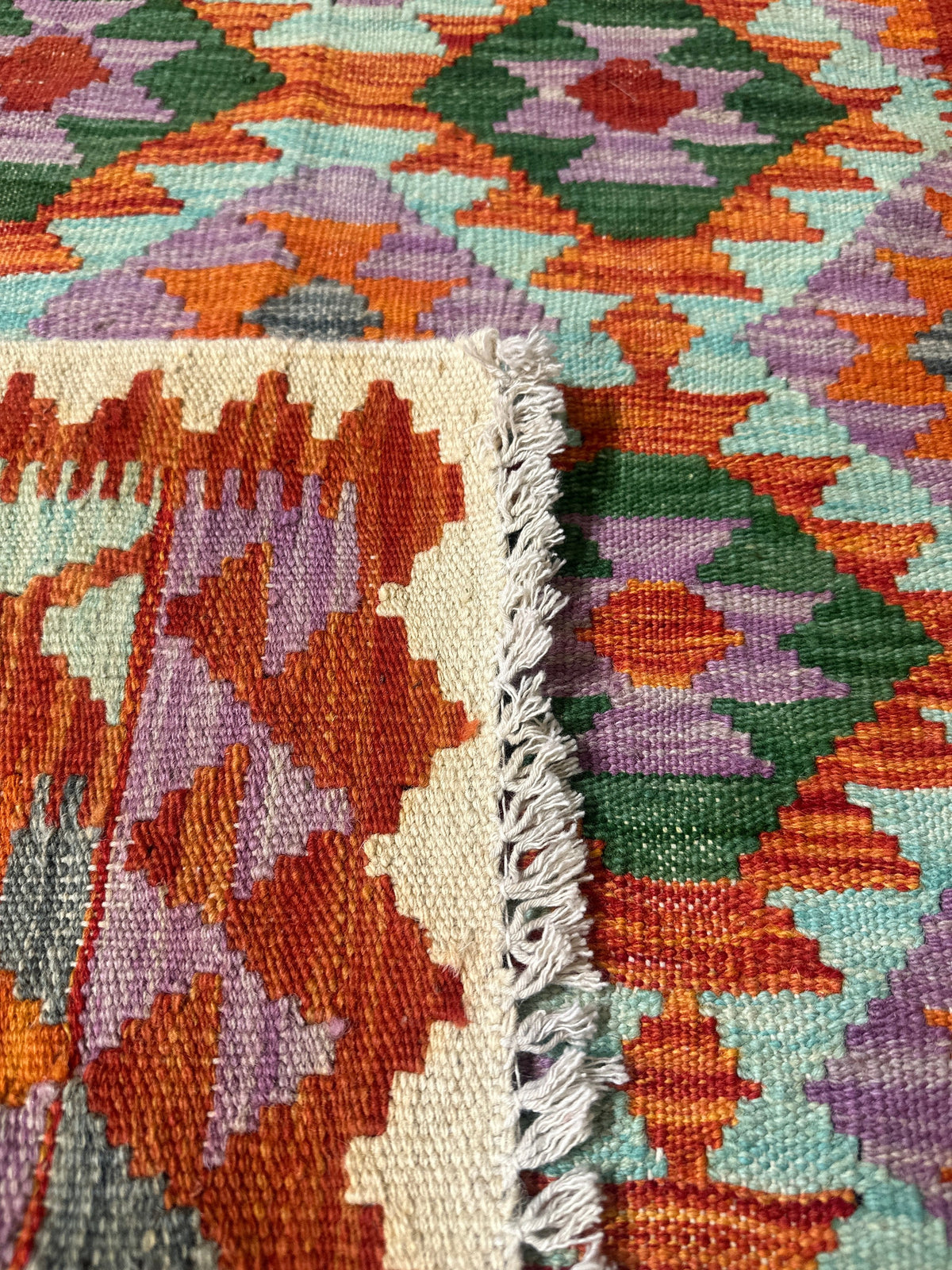 Chobi Kilim Rug - 120 cm x 85 cm