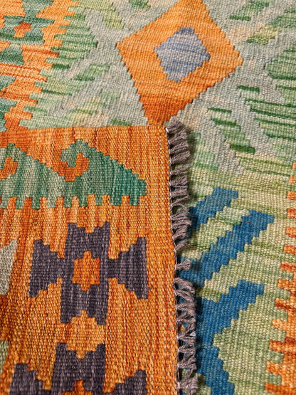Chobi Kilim Rug - 128 cm x 81 cm