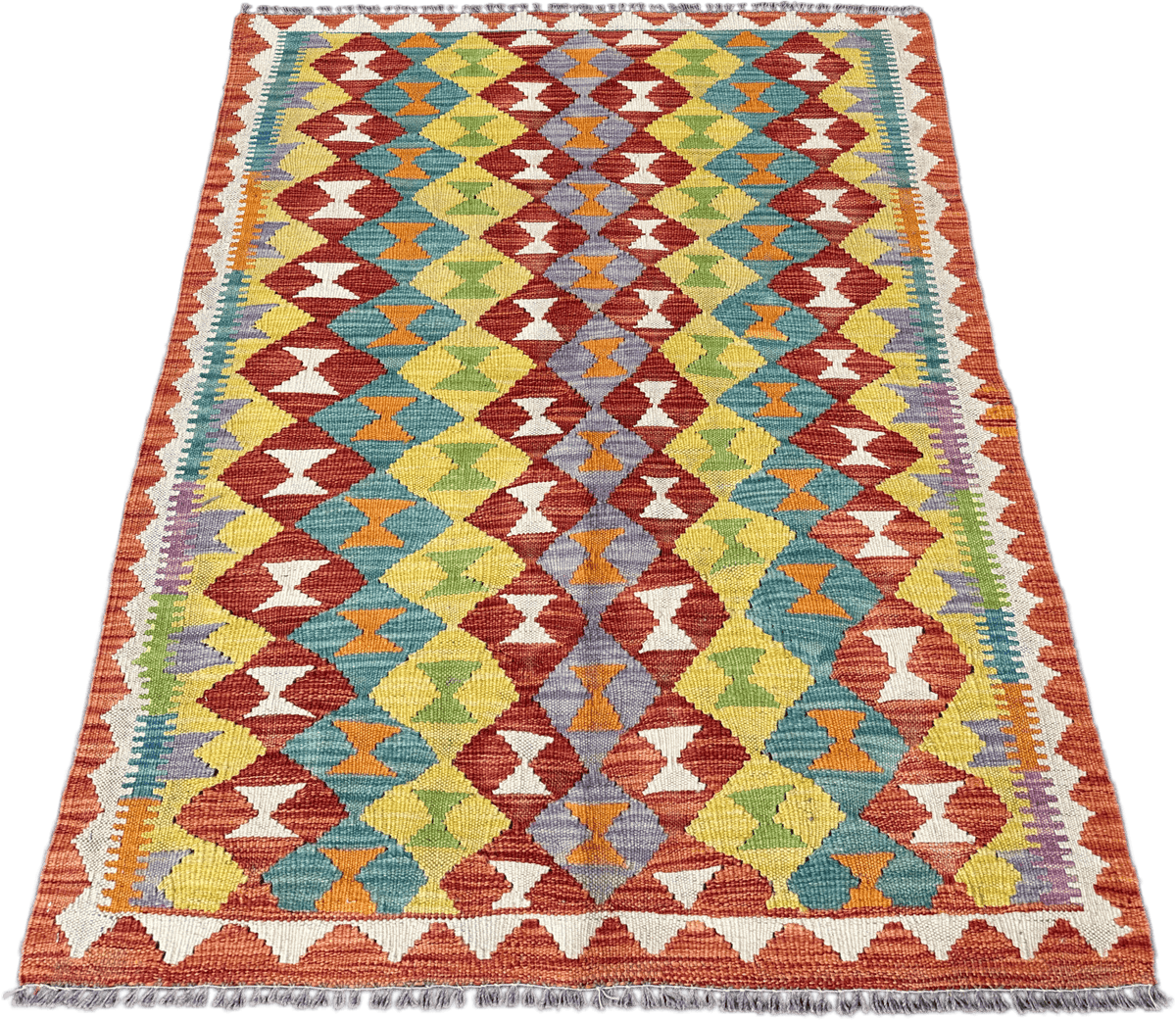 Chobi Kilim Rug - 149 cm x 103 cm
