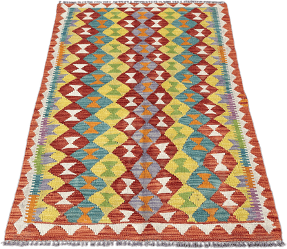 Chobi Kilim Rug - 149 cm x 103 cm