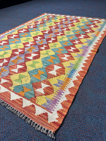 Chobi Kilim Rug - 149 cm x 103 cm