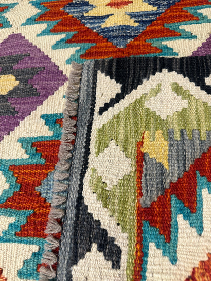 Chobi Kilim Rug - 147 cm x 100 cm