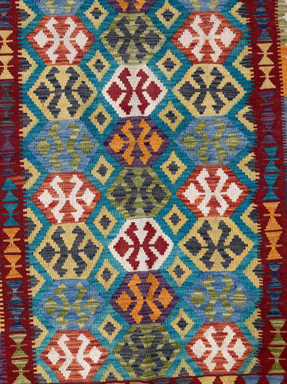 Chobi Kilim Rug - 168 cm x 103 cm