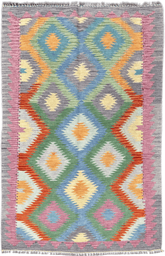Chobi Kilim Rug - 175 cm x 113 cm