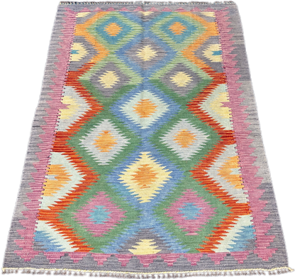 Chobi Kilim Rug - 175 cm x 113 cm
