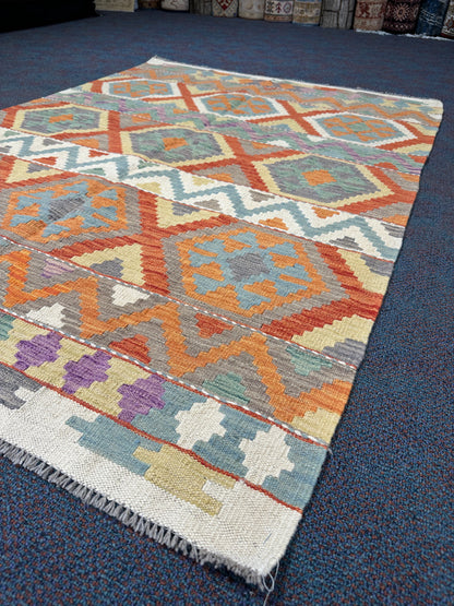 Chobi Kilim Rug - 171 cm x 123 cm