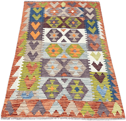 Chobi Kilim Rug - 176 cm x 113 cm