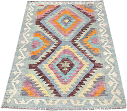 Chobi Kilim Rug - 175 cm x 123 cm