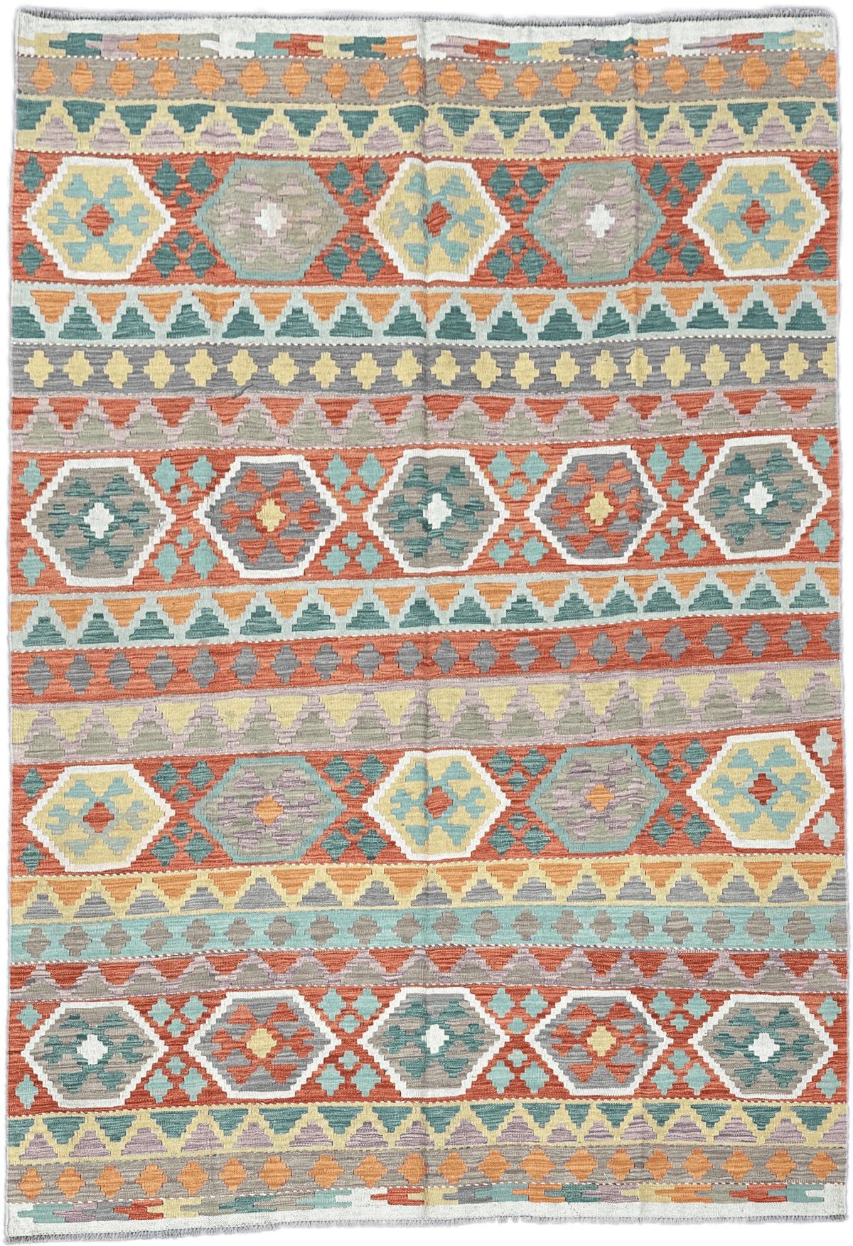 Chobi Kilim Rug - 254 cm x 174 cm