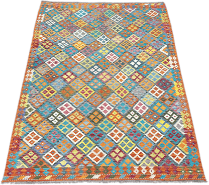 Chobi Kilim Rug - 300 cm x 207 cm