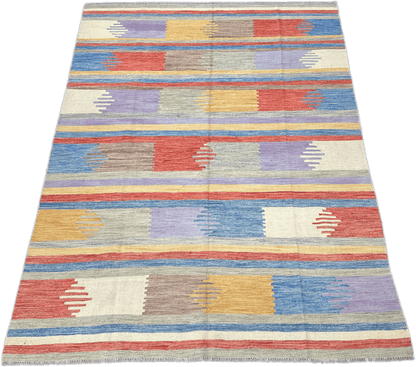 Chobi Kilim Rug - 291 cm x 203 cm