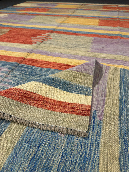 Chobi Kilim Rug - 291 cm x 203 cm