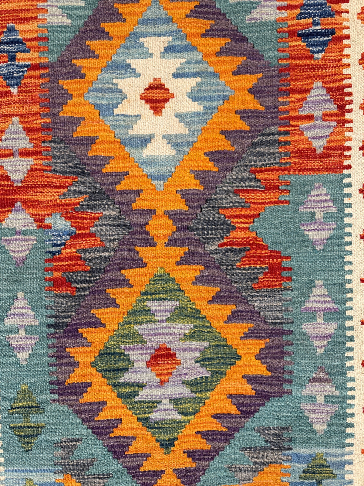 Chobi Kilim Rug - 200 cm x 67 cm