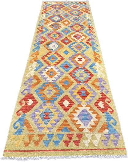 Chobi Kilim Rug - 280 cm x 83 cm
