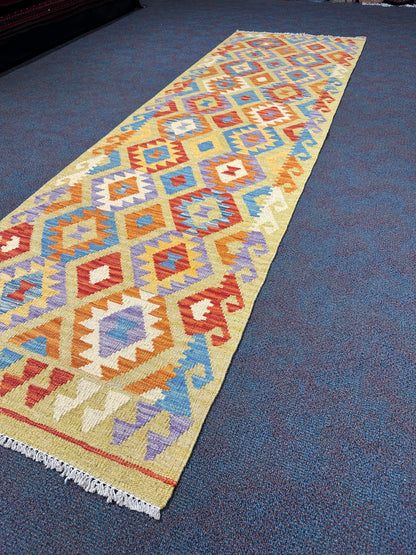 Chobi Kilim Rug - 280 cm x 83 cm