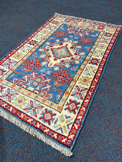 Kazak Rug - 94 cm x 61 cm