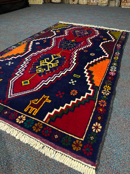 Baluchi Rug (Fine) - 134 cm x 84 cm