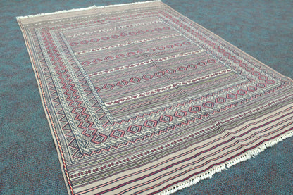 Beljik Kilim Rug  - 184 cm x 130 cm